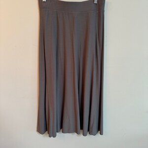 Eileen Fisher Petite A-Line Pull-On Skirt – Size PS - Putty | Textured Knit